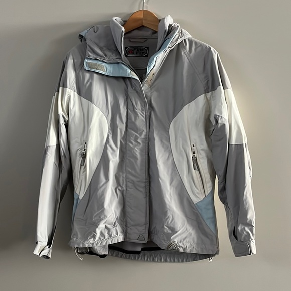 Light grey women’s ski jacket - Picture 1 of 4